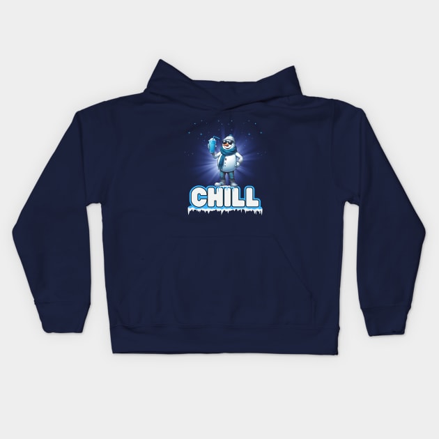 Chill Kids Hoodie by Kenny The Bartender's Tee Emporium